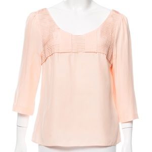 100% silk blouse by Loeffler Randall